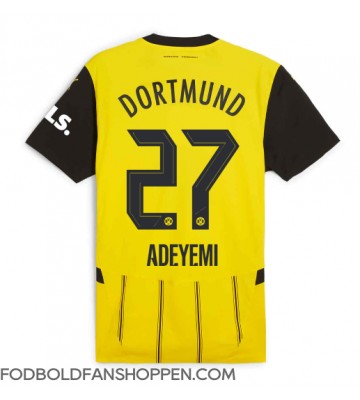 Borussia Dortmund Karim Adeyemi #27 Hjemmebanetrøje 2024-25 Kortærmet